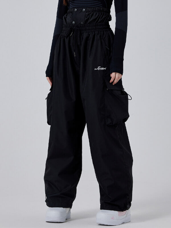 GSOU SNOW Mens Ski Broeken Baggy Snowboard Broeken Womens Snow Broeken - Unisex Slijtvast Waterdicht Ademende Warme Multi Zakken Oversized Fit GSOU SNOW Mens Ski Broeken Baggy Snowboard Broeken Womens Snow Broeken - Unisex Slijtvast Waterdicht Ademende Warme Multi Zakken Oversized Fit