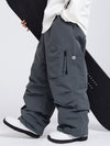Women's Prime Mountain Baggy Snow Pants with Dual Side Cargo Pockets