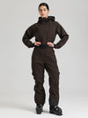 Women's Gsou Snow Alpine Luxe Slim Fit Full Body Onesie Ski Jumpsuit