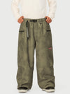 Men's Techline Durable Stretch Utility Cargo Snow Pants – Baggy Freestyle Fit