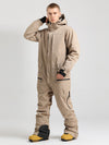 Men's All Mountain Freerider One Piece Ski Suits Full Body Snowsuits