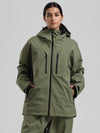 Women's Gsou Snow Durable Mountain Pro Insulated Wind Armor Snow Jacket