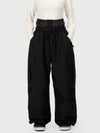 Women's Techline Workwear-Inspired Utility Cargo Snow Pants – Baggy Freestyle Fit