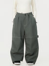Women's UrbanCraft Workwear Baggy Snow Pants with Enhanced Knee Mobility Design