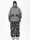 Men's Chillform Reflective Camo Snow Suit – Glow Trail Jacket with Baggy Snow Pants Set