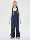 Girls Mountain Trek Light Reflective Knee Guard Waterproof Insulated Snow Bib Pants