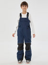 Boys Mountain Trek Light Reflective Knee Guard Waterproof Insulated Snow Bib Pants