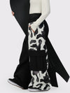 Women's Wild Motion Reflective Colorblock Extra Baggy Snow Pants