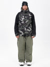 Men's Freestyle Mountain Camo Snow Suit – Bomber Jacket & Baggy Pants Set
