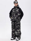 Women's Freestyle Mountain Camo Snow Suit – Bomber Jacket & Baggy Pants Set
