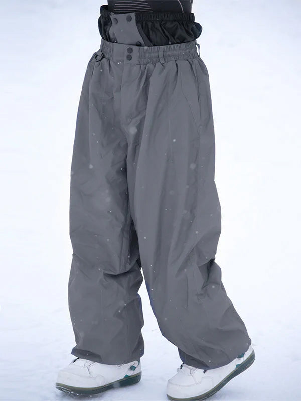 Pantalon De Ski/snowboard Unisexe GSOU SNOW - Imperméable 20 000 Mm, Respirant, Coupe Ample - Pour Homme Et Femme