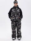 Women's Freestyle Mountain Camo Snow Suit – Bomber Jacket & Baggy Pants Set