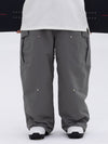 Men's Double Knee Mountain Freestyle Baggy Camo Snow Pants