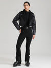 Women's Glacier Vogue Ski Jumpsuit & Fleece-Collar Faux-Leather Jacket