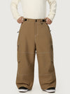 Men's Wild Soul Crew Utility Cargo Snow Pants – Heavy Stitch Baggy Fit