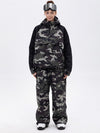 Women's Freestyle Mountain Camo Snow Suit – Bomber Jacket & Baggy Pants Set
