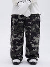 Women's Double Knee Mountain Freestyle Baggy Snow Pants