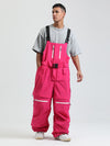 Men's Gsou Snow Mountain Chill Freestyle Baggy Snowboard Bibs