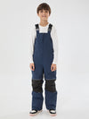 Boys Winter Trek Light Reflective Knee Guard Waterproof Insulated Snow Bib Pants