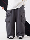 Men's Wild Soul Steeze ParkRider Multi-Pocket Utility Baggy Snow Pants