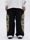 Women's All Weather Reflective Swaggy Graphic Cargo Snow Pants