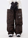 Women's Wild Soul Steeze Shred Master Baggy Street Cargo Leopard Snow Pants / Shorts