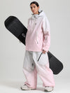 Women's Gsou Snow Durable Mountain Vibe Pullover Anorak Baggy Snow Suits