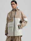 Women's Gsou Snow Terrain Flow FlexZip Hybrid Cargo Snowboard Jacket