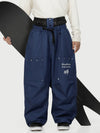 Men's Camden Punk Rivet Street Utility Cargo Snow Pants – Baggy Freestyle Fit