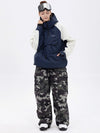 Women's Freestyle Mountain Camo Snow Suit – Bomber Jacket & Baggy Pants Set