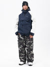 Men's Freestyle Mountain Camo Snow Suit – Bomber Jacket & Baggy Pants Set