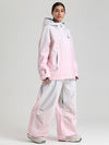 Women's Gsou Snow Durable Mountain Vibe Pullover Anorak Baggy Snow Suits