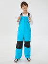 Boys Winter Trek Light Reflective Knee Guard Waterproof Insulated Snow Bib Pants