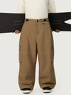 Men's Wild Soul Crew Utility Cargo Snow Pants – Heavy Stitch Baggy Fit