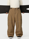 Men's Wild Soul Crew Utility Cargo Snow Pants – Heavy Stitch Baggy Fit