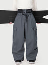 Men's Techline Workwear-Inspired Utility Cargo Snow Pants – Baggy Freestyle Fit