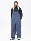 Men's City Chill Street Style Freerider Baggy Snow Bib Overalls