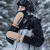 Men's Nandn Winter Mountain Shred All Weather Snow Mittens With Additional 5 Finger Gloves