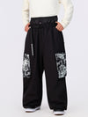 Men's Hyper Flux Urban Graffiti Freestyle Baggy Cargo Snowboard Pants - Park Rider