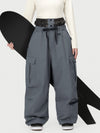Women's Techline Workwear-Inspired Utility Cargo Snow Pants – Baggy Freestyle Fit