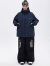 Women's NightRide Chill Reflective Snow Suit – Mountain Jacket & Baggy Cargo Pants Set