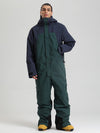 Men's Backcountry Explorer One Piece Cargo Ski Suits Full Body Snowsuits