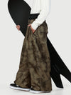 Men's Urban Vibe Workwear-Inspired Rivet-Trim Wide Fit OG Baggy Snow Pants