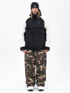 Men's Freestyle Mountain Camo Snow Suit – Bomber Jacket & Baggy Pants Set
