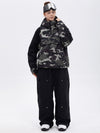 Women's Freestyle Mountain Camo Snow Suit – Bomber Jacket & Baggy Pants Set