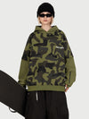 Women's Park Rider Freestyle Snow Hoodie – 2-in-1 Layered Style with Contrast Sleeves