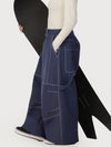 Women's UrbanCraft Workwear Baggy Snow Pants with Enhanced Knee Mobility Design