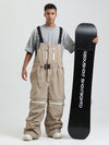 Men's Gsou Snow Mountain Chill Freestyle Baggy Snowboard Bibs