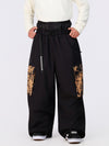 Men's Hyper Flux Urban Graffiti Freestyle Baggy Cargo Snowboard Pants - Park Rider