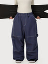 Women's UrbanCraft Workwear Baggy Snow Pants with Enhanced Knee Mobility Design